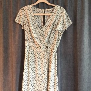 Sienna Sky wrap dress perfect for bridal shower, rehearsal dinner, evening out